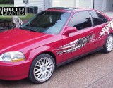 Honda Civic Custom Car graphics