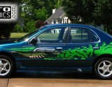 Nissan Sentra Side Graphics